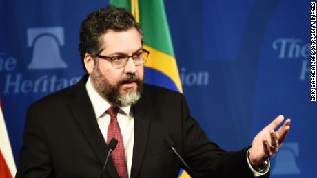 Brazil is &#39;not the culprit&#39; for the Amazon fires, says country&#39;s foreign minister