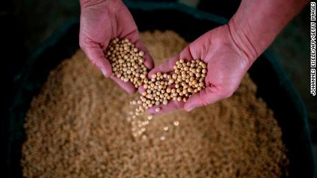 China exempts tariffs on US soybeans and pork