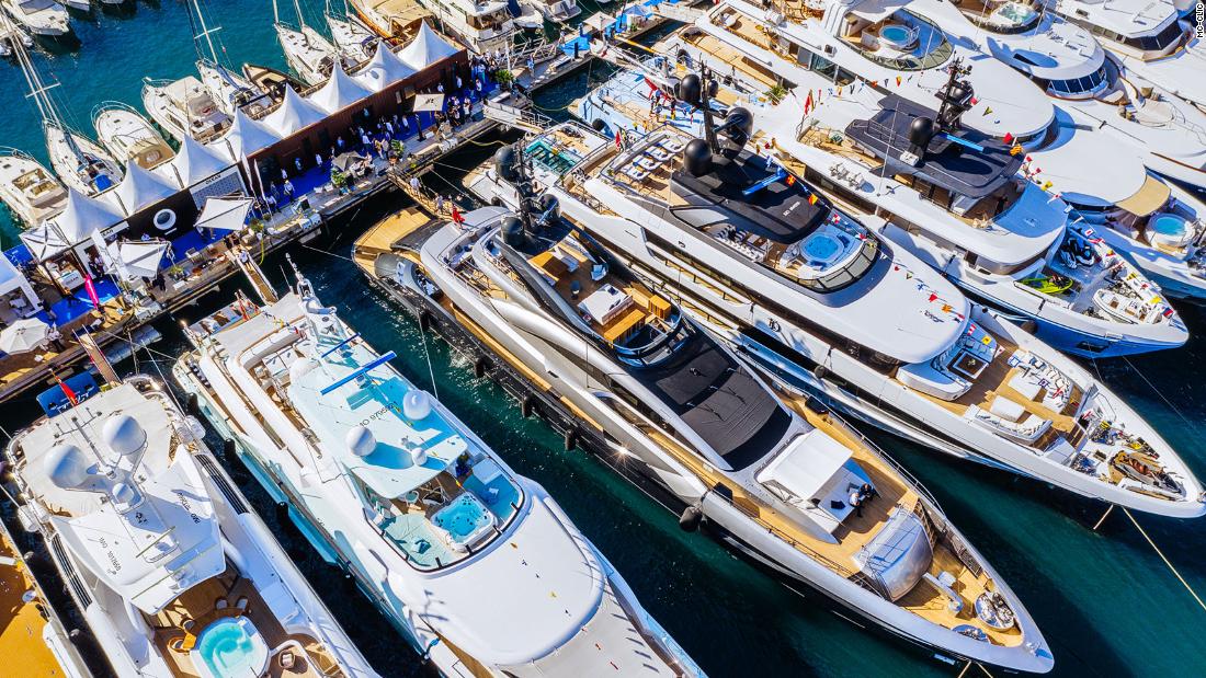 Monaco Yacht Show Unveils Its Biggest Ever Superyacht Fleet For 2019 Cnn Travel