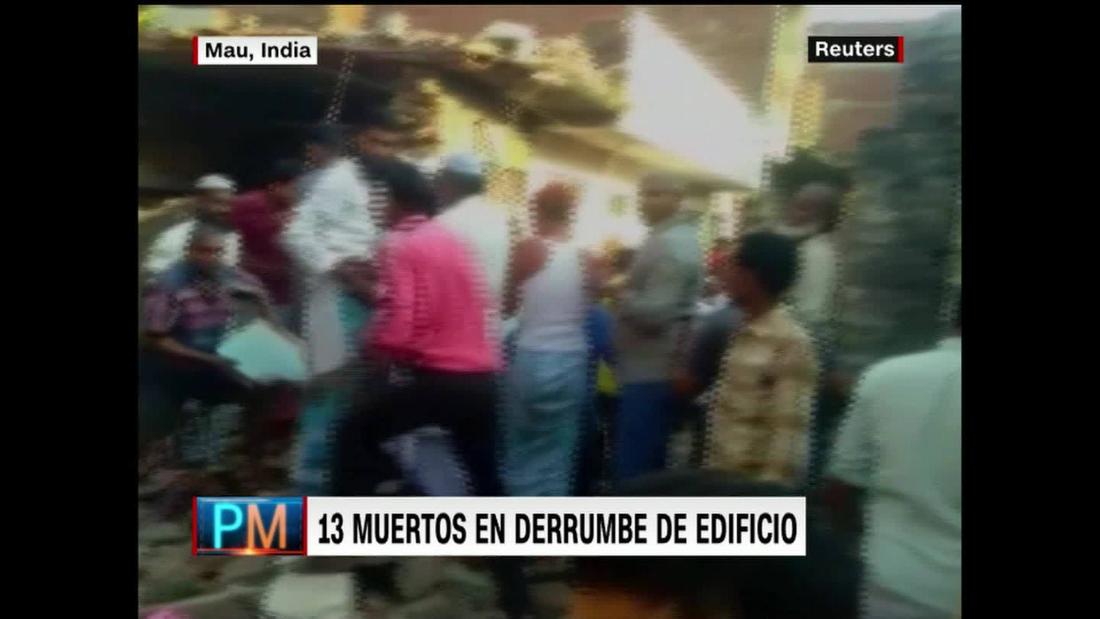 Al Menos Muertos En India Tras El Colapso De Un Edificio Cnn Video