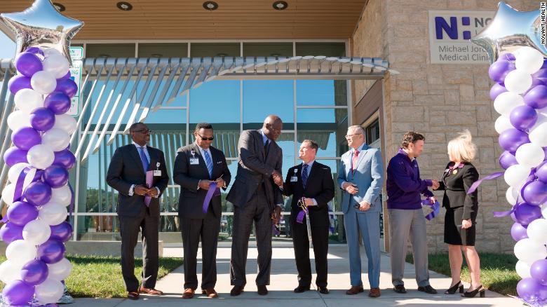 Michael Jordan opens second medical clinic in Charlotte