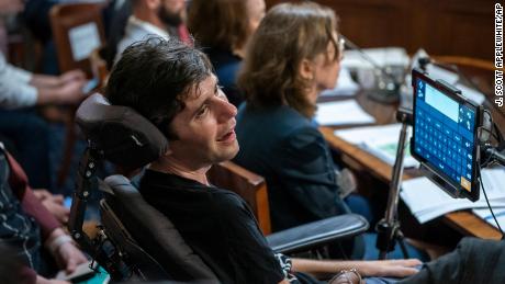 Barkan testifies before the House Rules Committee at a hearing on a &quot;Medicare for All&quot; bill on Capitol Hill in April 2019. 