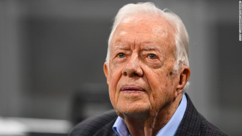 Jimmy Carter 'saddened and angry' over Georgia voting restriction efforts