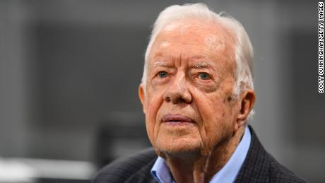 Jimmy Carter &#39;distressed&#39; by Trump&#39;s decision to withhold WHO funding
