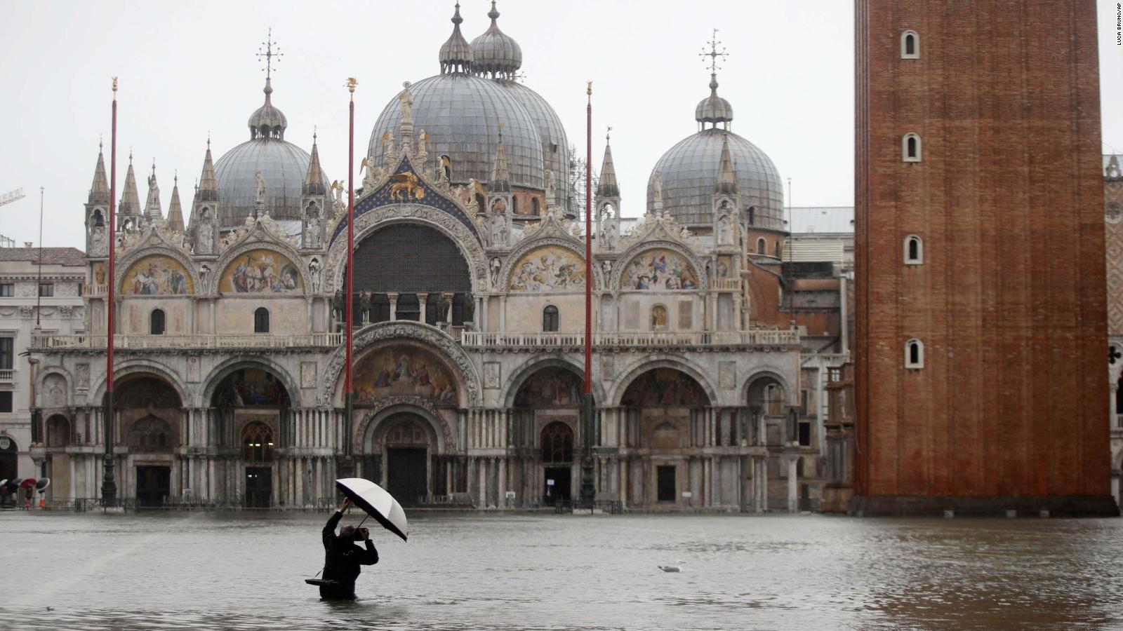 Man dies in Venice's worst floods for 50 years as city calls for state of emergency