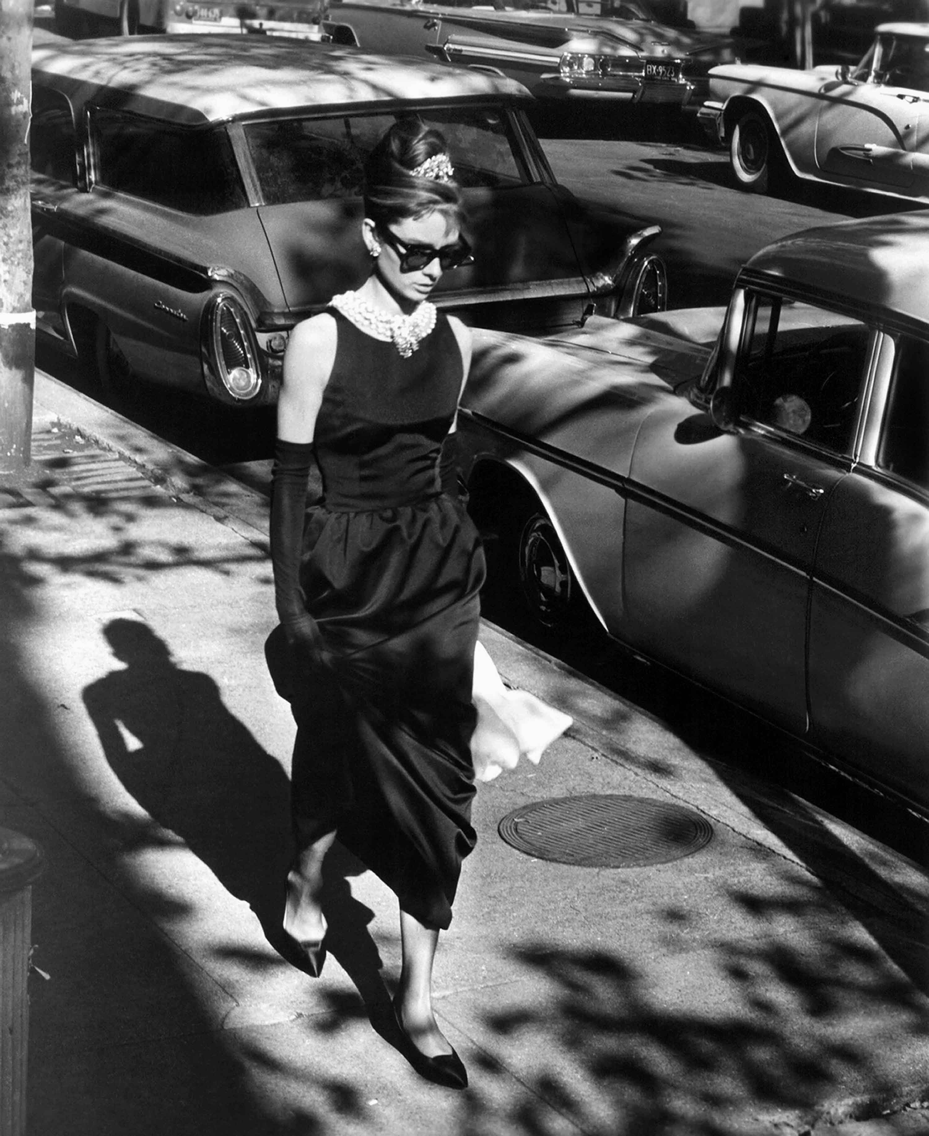 hepburn black dress