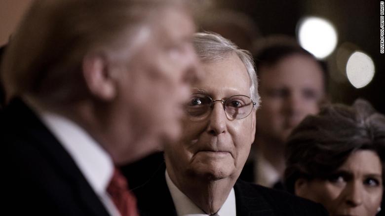 The single most ridiculous claim in Donald Trump's statement slamming Mitch McConnell