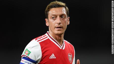 Mesut Ozil has fallen down the pecking order at Arsenal in recent years. 