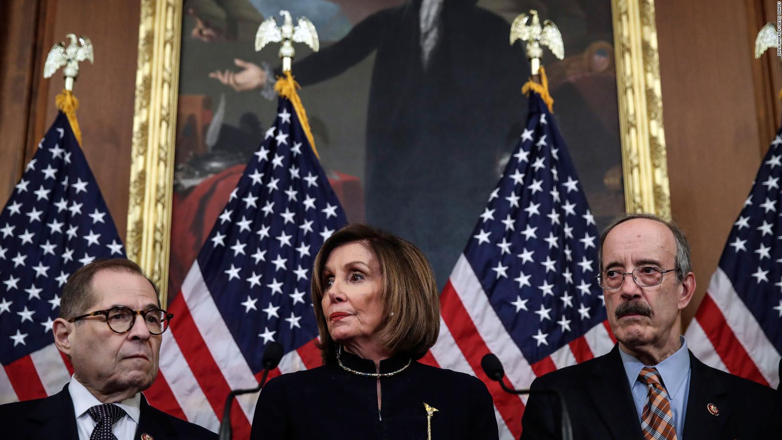 House Democratic chair calls on Pelosi to send impeachment articles to Senate