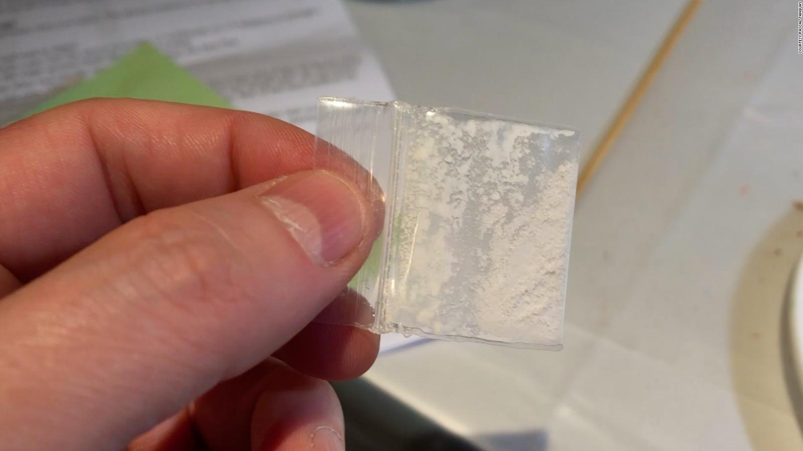 This bag of drugs was thought to be heroin. Tanguay said it tested positive for fentanyl.