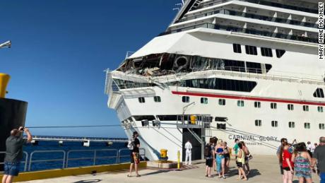 Injury Reported as 2 Carnival Cruise Ships Collide in Cozumel, Mexico