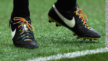 The Premier League has shown support for Stonewall&#39;s Rainbow Laces campaign. 