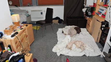 A photo of Sinaga&#39;s apartment where he raped dozens of men, released by Greater Manchester Police.
