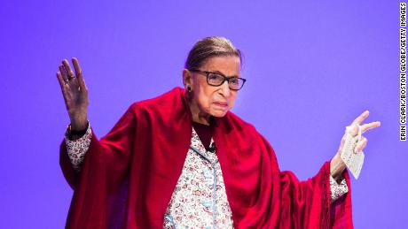 How Ruth Bader Ginsburg is trying to check the conservative majority