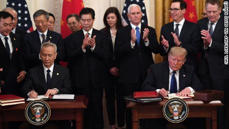 China deal and impeachment: Witnessing a surreal 30 minutes in Washington