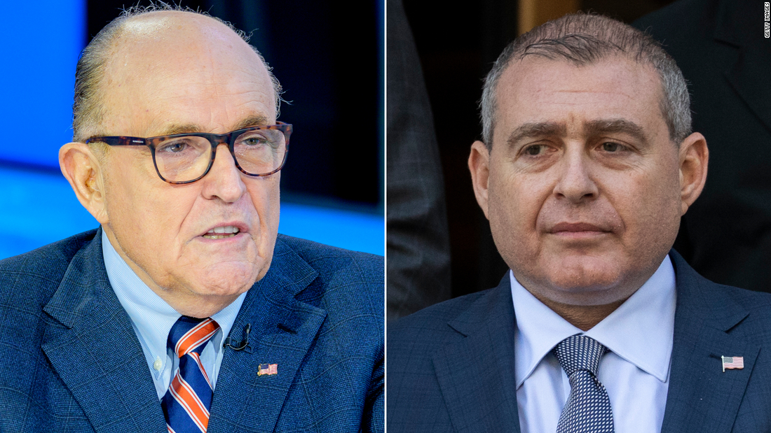 Rudy Giuliani Claims Ex Associate Lev Parnas Has Been Caught In So