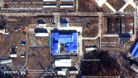 Satellite imagery shows activity at critical North Korean missile site