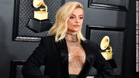 Bebe Rexha attends the 62nd Annual Grammy Awards at LA&#39;s Staples Center on January 26, 2020. 