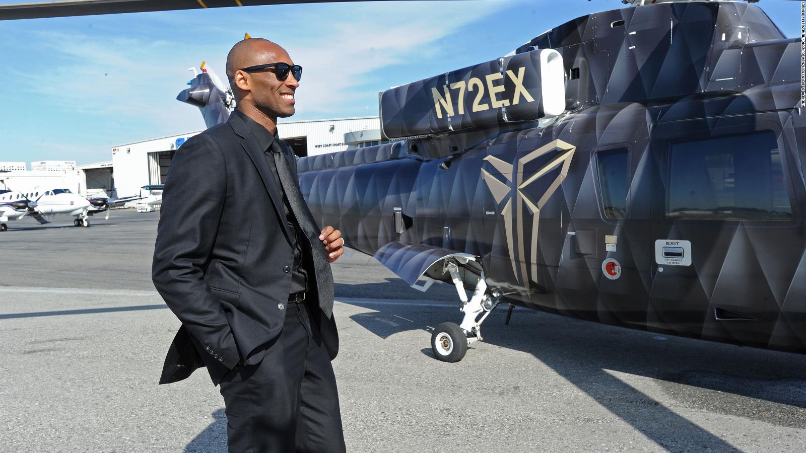 The helicopter carrying Kobe Bryant and eight others got special