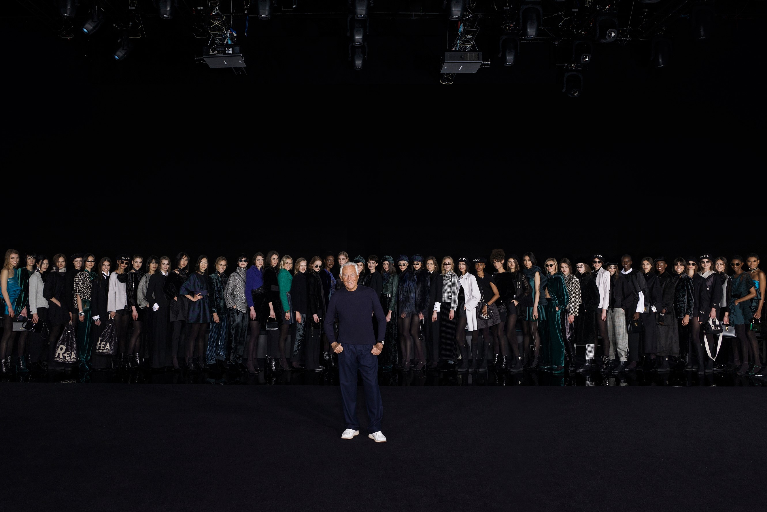 Armani holds Milan show in an empty 