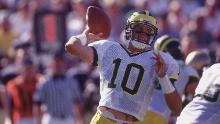 Brady played college football at the University of Michigan. He started for the Wolverines in his junior and senior seasons, going 20-5.