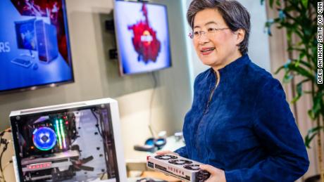 Lisa Su&#39;s bet on high performance computing has positioned AMD to power next generation technologies. (Drew Anthony Smith for CNN)