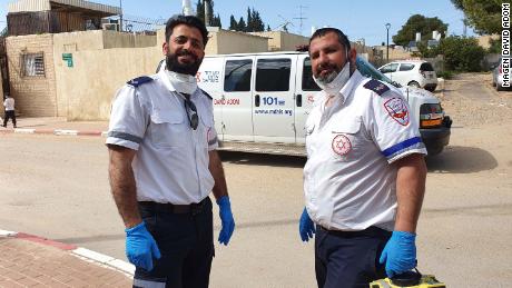 Muslim and Jewish paramedics pause to pray together. One of many inspiring moments in the coronavirus crisis