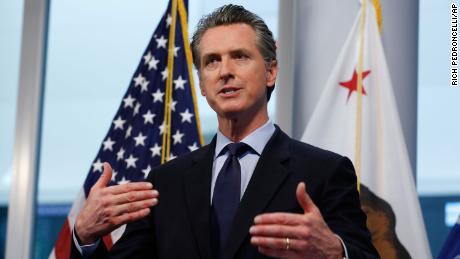 California governor outlines plan to reopen in conjunction with West Coast states