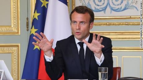 The EU is facing a &#39;moment of truth&#39; as it tackles mammoth economic crisis, Macron warns