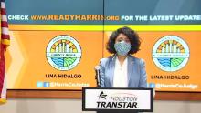 Harris County Judge Lina Hidalgo has urged the state to ramp up testing before considering opening back up.