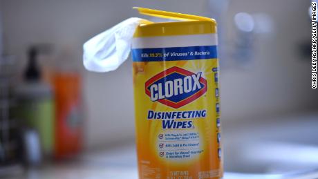 States have had a recent spike in calls about overexposure to disinfectants.