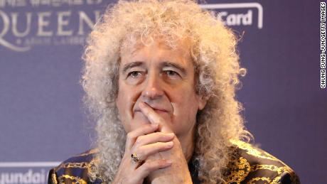 Brian May hospitalized after injuring buttocks in &#39;over-enthusiastic&#39; gardening incident
