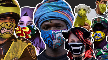 Im Jahr 2020 dienen Masken nicht nur dem Schutz, sondern werden auch zur Abgabe einer Erklärung verwendet
