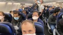 &quot;I guess @united is relaxing their social distancing policy these days? Every seat full on this 737,&quot; Dr. Ethan Weiss said in a tweet on Saturday.