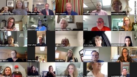 Nearly 100 friends and family members logged on Zoom from all over the country for Donald Truett Phillips&#39; memorial service.