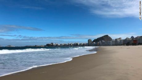 Weltberühmter Strand mit Coronavirus geleert