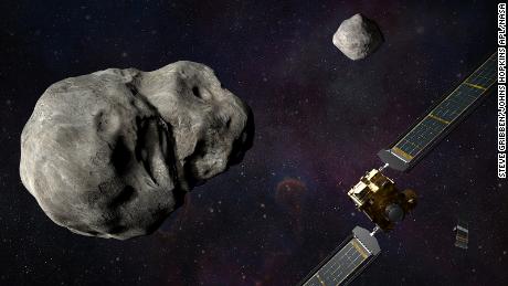 NASA&#39;■DARTミッションは意図的に小惑星に衝突します&#39;惑星防衛の名の下にある月