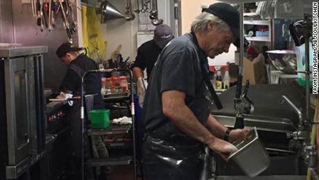 From rock superstar to all-star dishwasher, Jon Bon Jovi is keeping his community fed