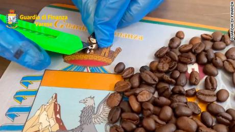 Police in Italy find shipment of coffee beans stuffed with cocaine 