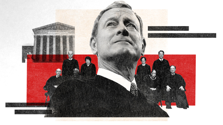Behind closed doors during one of John Roberts&#39; most surprising years on the Supreme Court