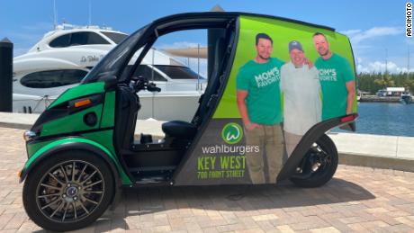 Jim Oboyski will use a Deliverator at his new Wahlburgers franchise in Key West, Florida.