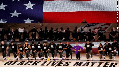 NBA season restarts with a nod to Black Lives Matter and 2 games that went down to the wire