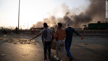 Die Bewohner von Beirut beschreiben apokalyptische Szenen nach der Explosion der Stadt