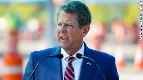 Georgia Governor Brian Kemp drew the ire of Democrats when he ran for governor while also overseeing the election as the state&#39;s top elections official.