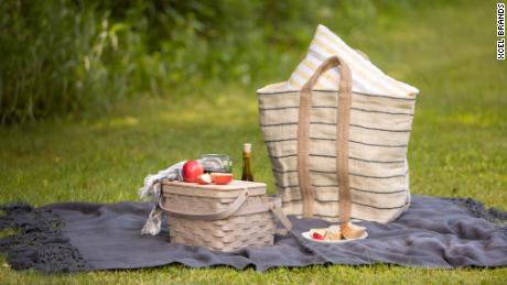 Picnic baskets are in demand as outdoor eating becomes popular in the pandemic.