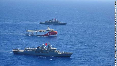 NATO-Verbündete stehen sich im östlichen Mittelmeerraum gegenüber. Der Konflikt könnte die gesamte Region verwickeln
