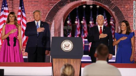 Pence reinvents Trump's presidency on a disorienting night of crises