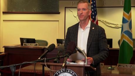 Portland mayor excoriates Trump: &#39;It&#39;s you who have created the hate&#39;