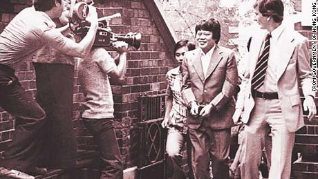 Hauptdroge
Der Menschenhändler Ma Sik-chun wurde festgenommen
von der Polizei in
1970er Jahre.