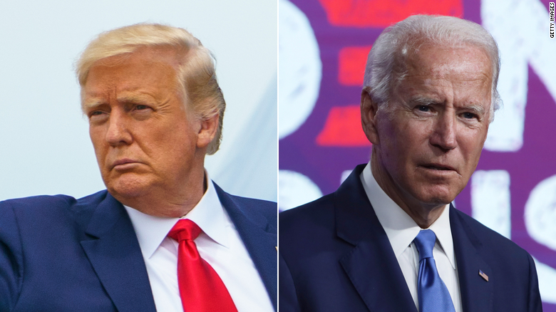 Trump's August fundraising falls short of Biden's by more than $  154M